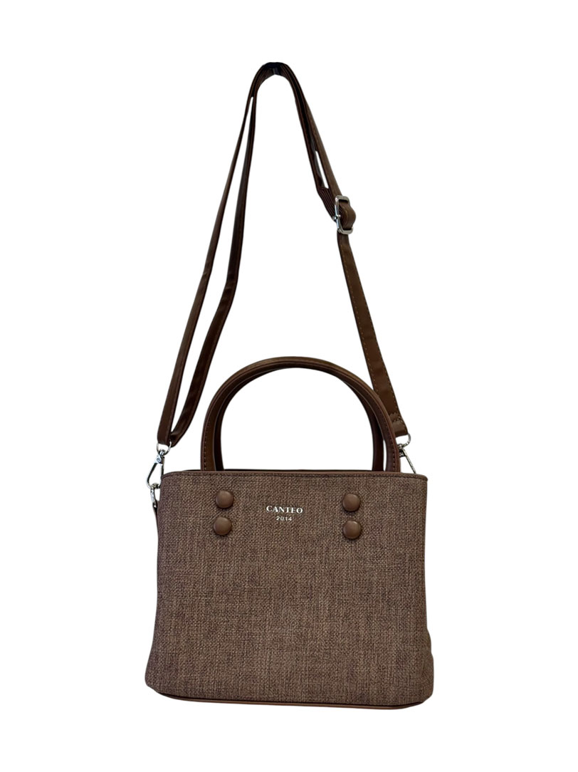Cartera Mini Tote Cuero PU