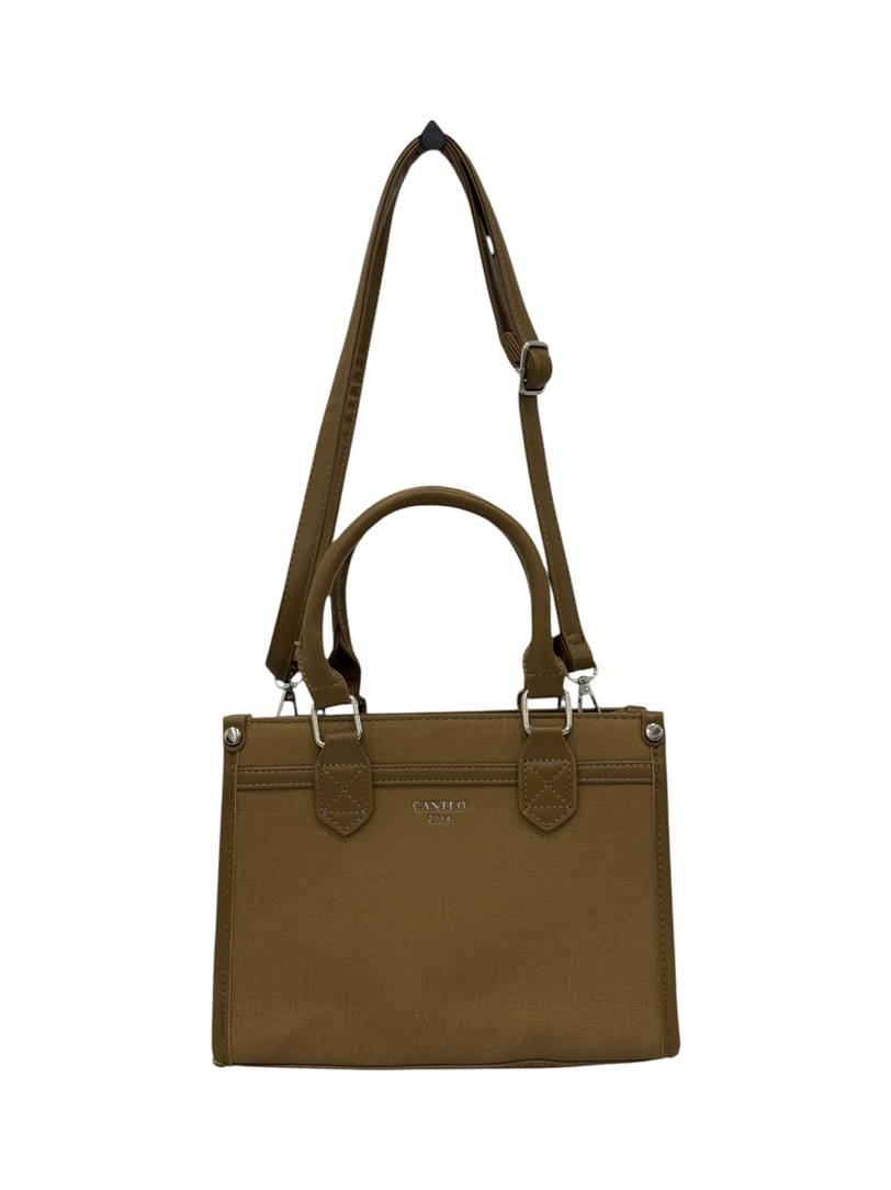 Cartera cuero pu con cierre