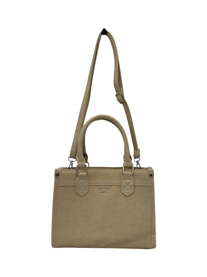 Cartera cuero pu con cierre